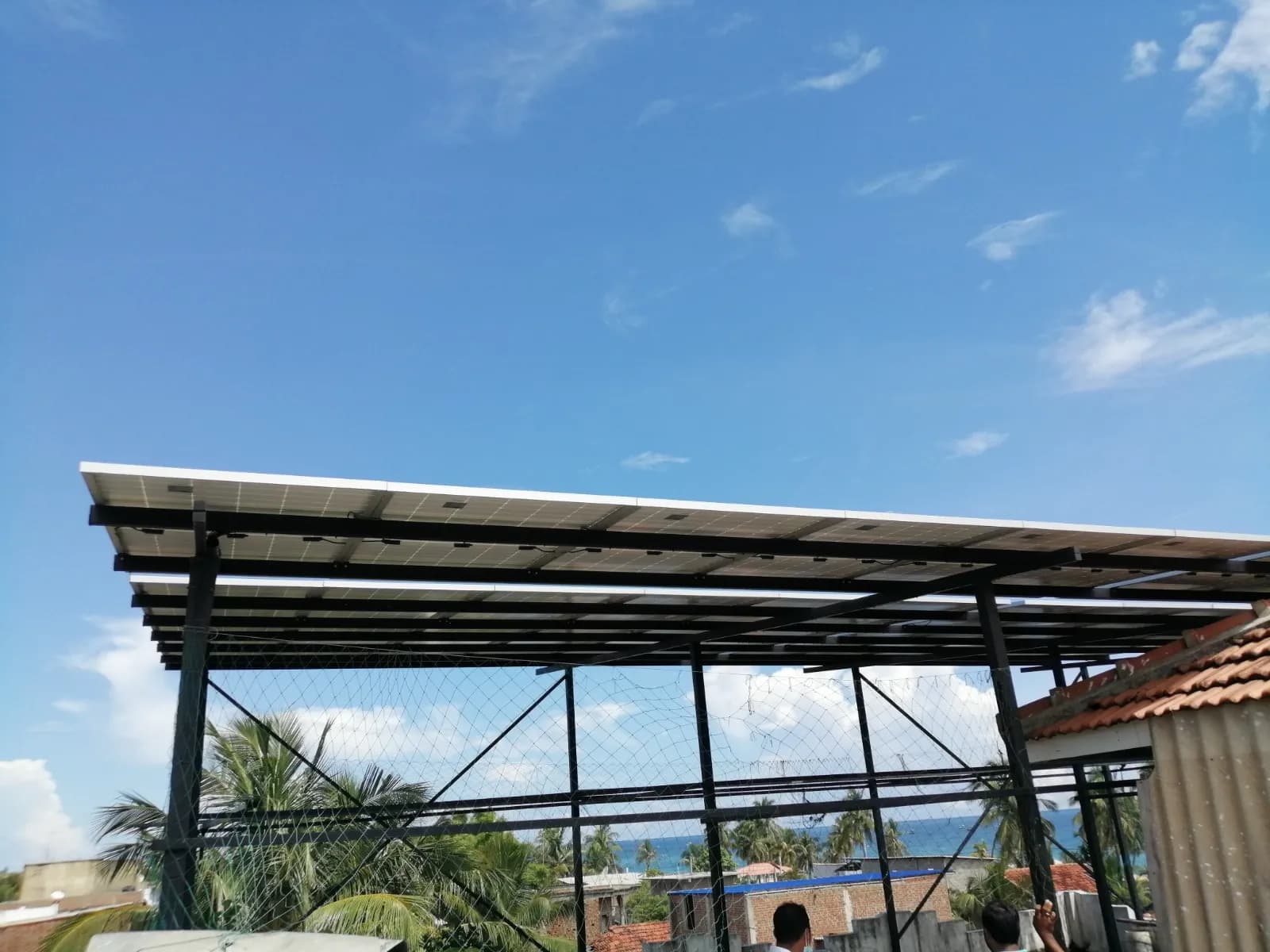 On-Grid Solar Power System – Sujan Plant, Sainthamaruthu